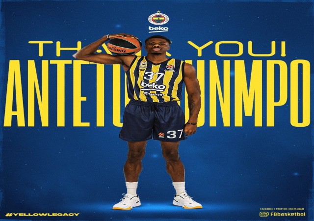 Fenerbahçede Kostas Antetokounmpo ile yollar ayrıldı