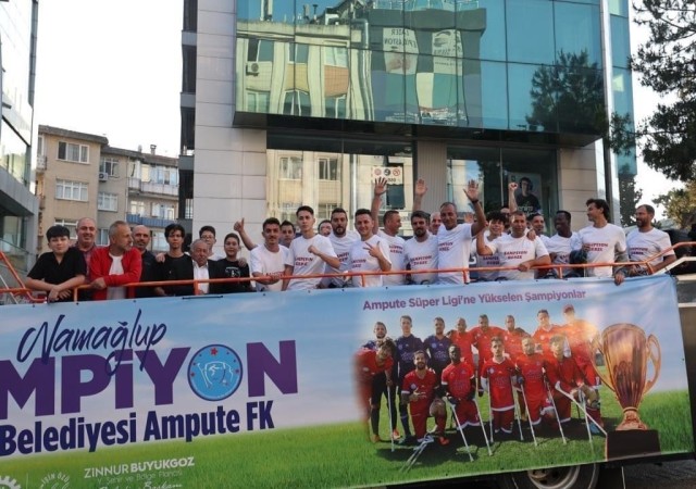 Gebze Belediyesi Ampute Futbol Takımı Süper Lige yükseldi