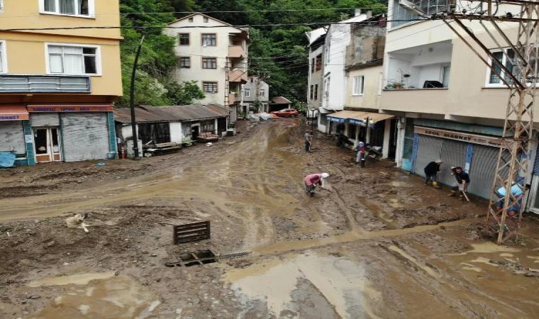 Giresun’da sağanak sele neden oldu; 1 kişi kayıp/Ek fotoğraflar