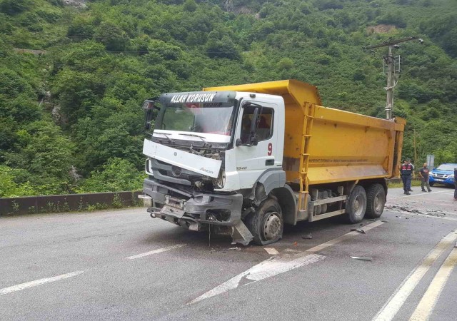 Giresunda trafik kazası: 1 ölü