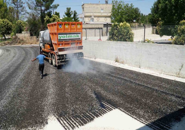 Haliliye kırsalında asfalt çalışmaları hız kesmiyor