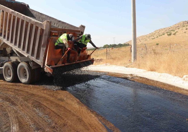 Haliliye kırsalında yeni yollar hizmete sunuluyor