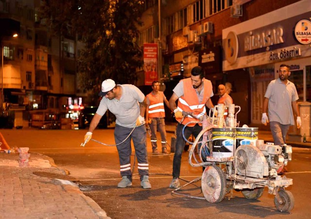 Hüsnü Karakaşta gece mesaisi