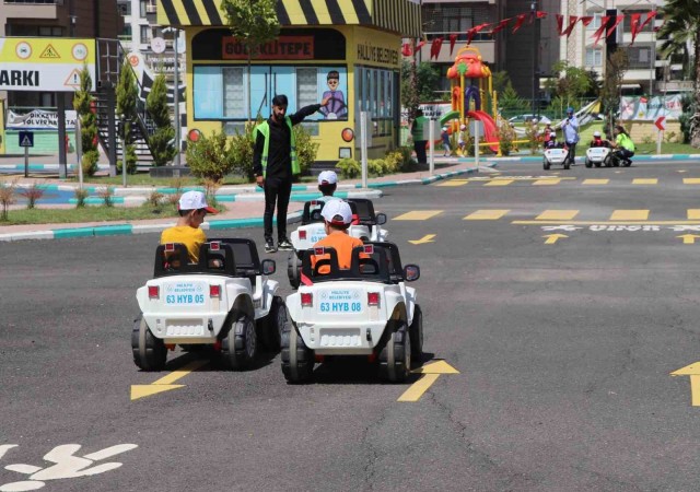 İlk trafik eğitimleri Haliliye Belediyesinden