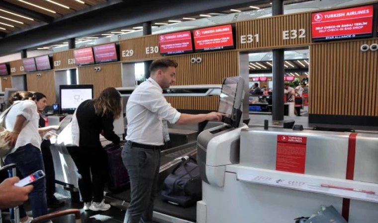 İstanbul Havalimanı’nda bayram tatili yoğunluğu