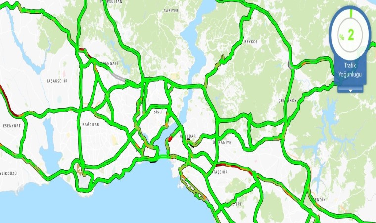 İstanbulda Kurban Bayramının ilk gününde yollar boş kaldı