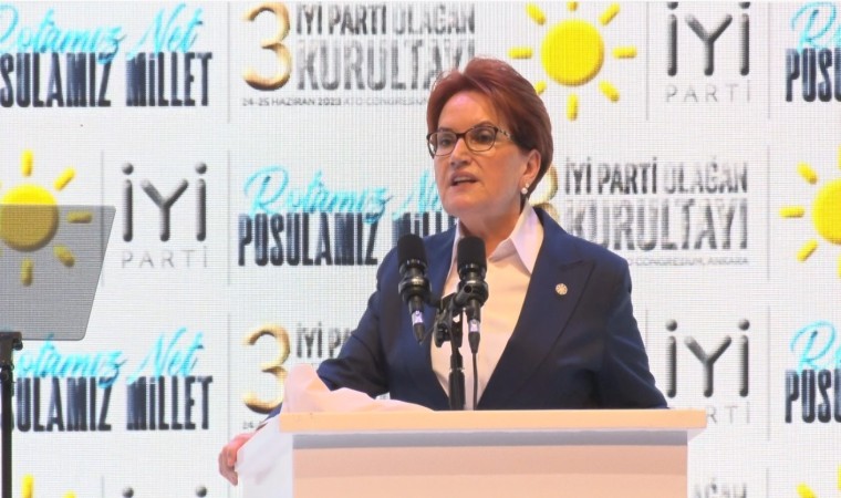 İYİ Parti lideri Akşenerden 6lı masaya: “Bundan sonra size hayatta başarılar diliyorum”