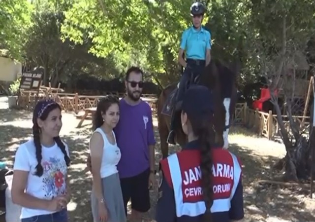 Jandarma orman yangınlarına karşı teyakkuzda