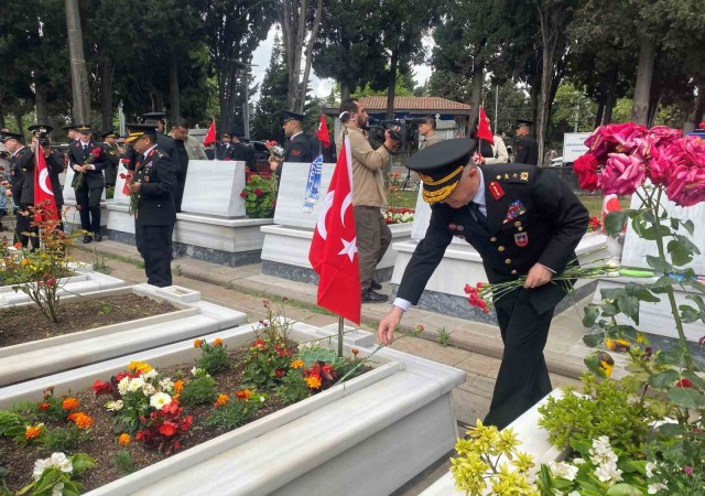 Jandarma Teşkilatının 184. kuruluş yıl dönümünde şehitler anıldı