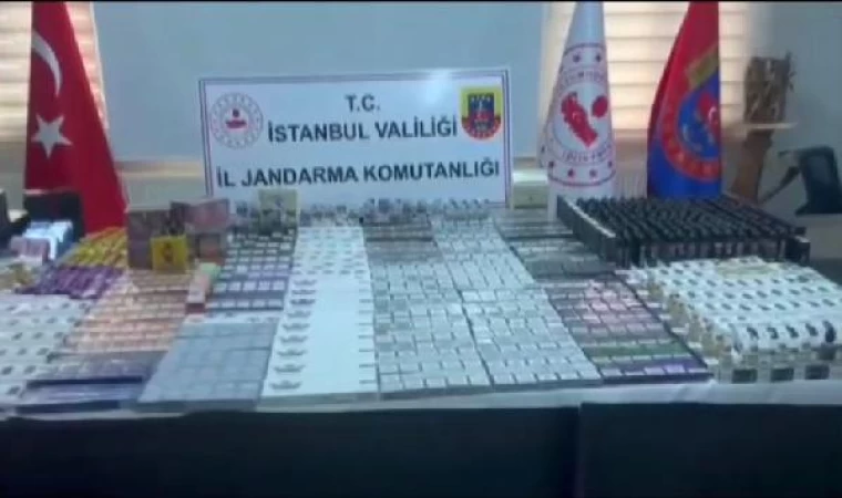 Jandarmadan kaçak sigara operasyonu