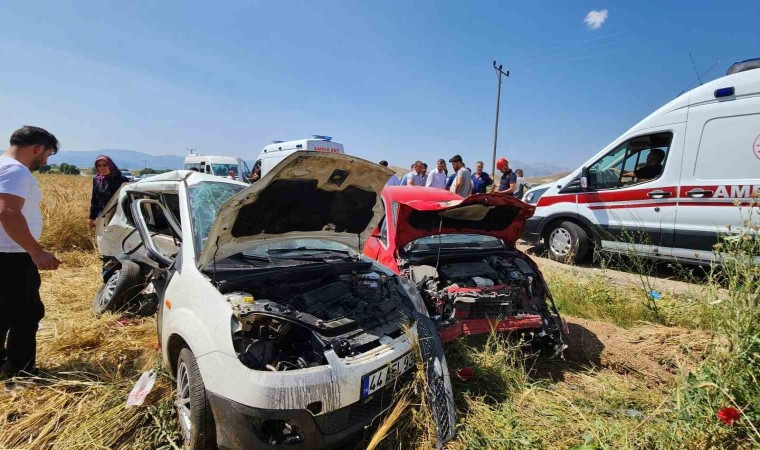 Kahramanmaraşta trafik kazası: 3ü ağır 10 yaralı