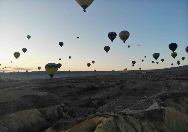 Kapadokyada bayram tatilinde doluluk oranı yüzde 70i geçti