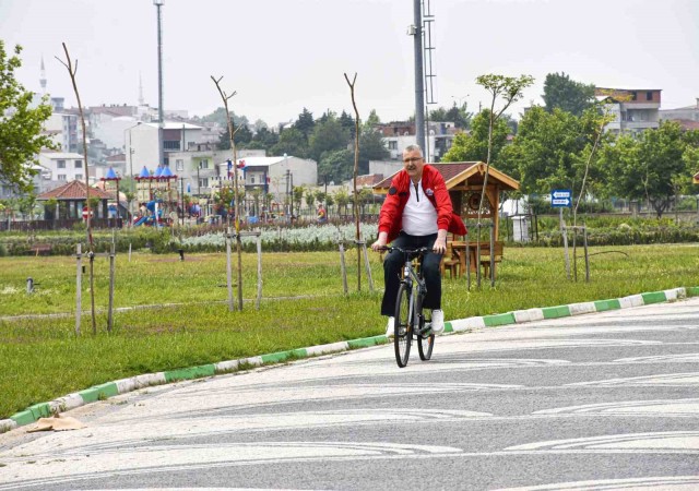 Karaca Park Karacabeyin spor vadisi oldu