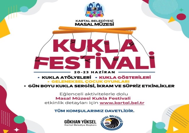 Kartal Belediyesi Masal Müzesi, Kukla Festivaline ev sahipliği yapacak