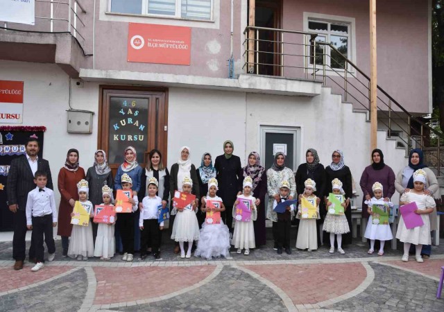 Kastamonuda Kuran kursları mezunlarını verdi