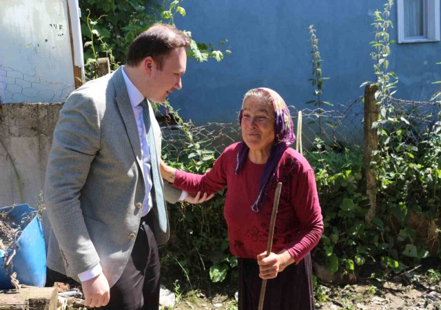 Kaymakam Kılıç sorun ve talepleri yerinde dinliyor