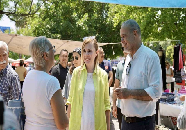 Kaymakam ve Belediye Başkanı pazarcı esnafının taleplerini dinledi