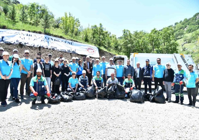 Kıbrıs Kanyonunda Çevre Haftasında temizlik yapıldı