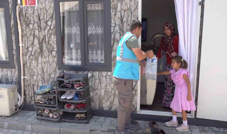 Kırıkhanlı depremzedeler Tuzla Belediyesi Konteyner Kentlerinde çalışmaya başladı