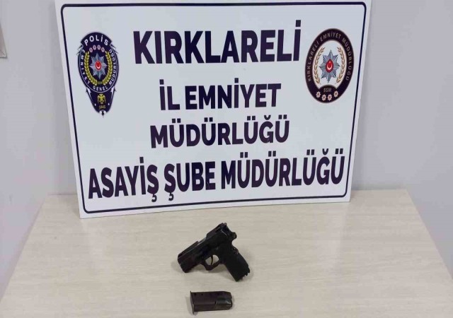 Kırklarelinde silahlı kavga: 1 kişi tutuklandı