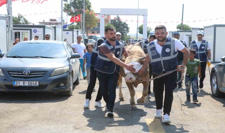 Konteyner kentte hüzünlü Kurban Bayramı