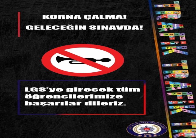 Konya Emniyeti LGS sınavı öncesi tüm tedbirleri aldı