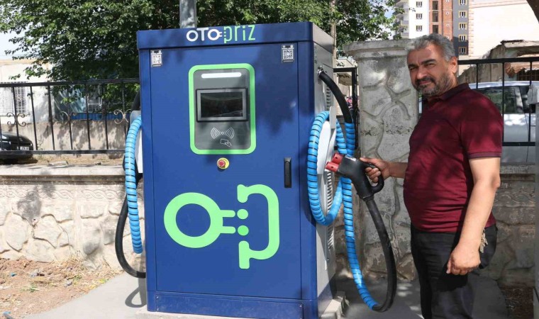 Kurtalana elektrikli araç şarj istasyonu kuruldu