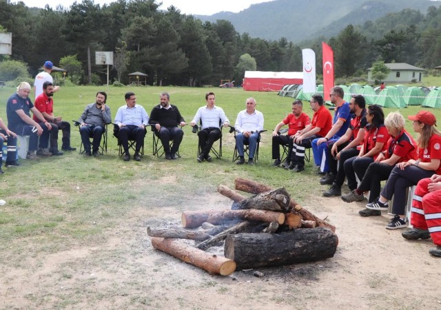 Kütahyada UMKE tatbikatı