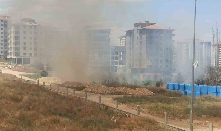 Malatyada çıkan anız yangını söndürüldü