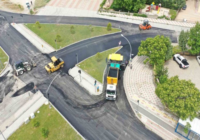 Malatyada yol ve asfalt çalışmaları devam ediyor