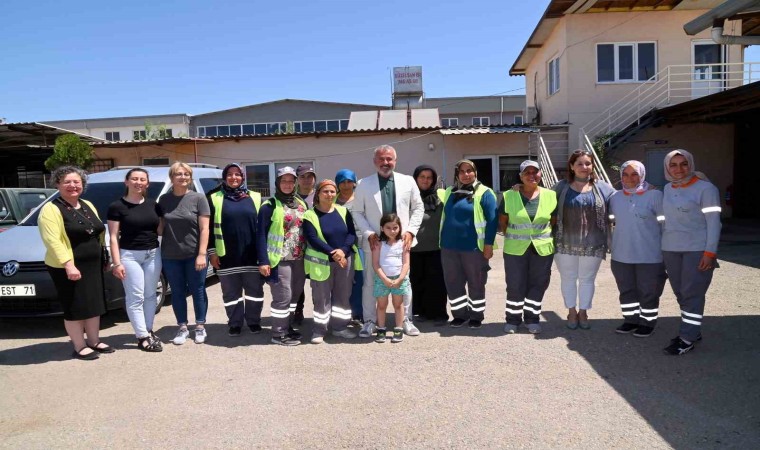 Manavgat Belediyesinde bayramlaşma töreni