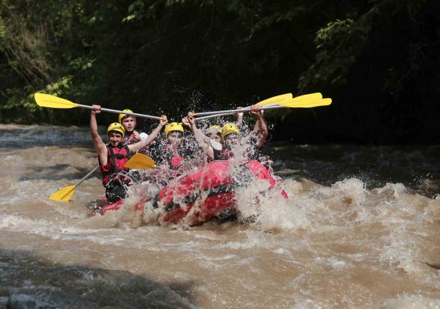 Marmaranın tek rafting parkuru yaz sezonuna hazır