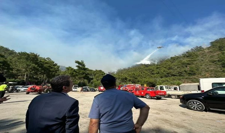 Marmaris’te orman yangını (3)