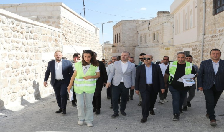 Midyatta sokak ve çarşılarda yenileme çalışmaları tamamlandı