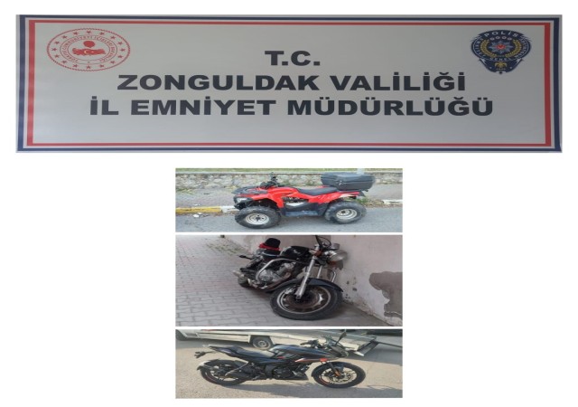 Motosiklet hırsızları yakalandı