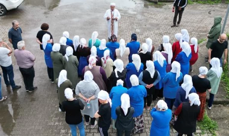 Ordu’da fındık için güneş duası yaptılar