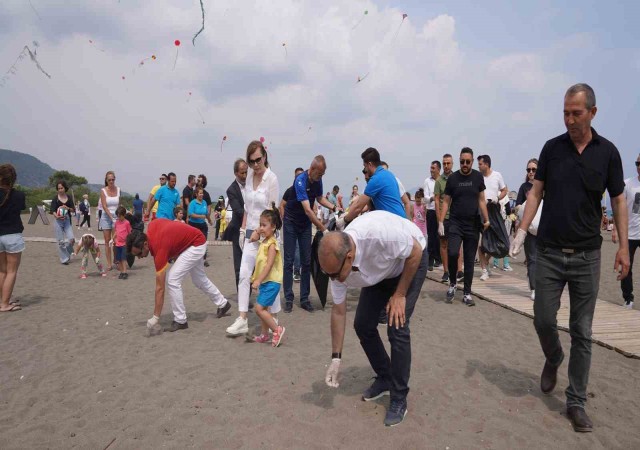 Ortaca Sarıgermede ‘Çevre Günü temizliği