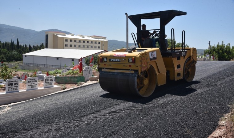 Osmaniyede Kurban Bayramı için asri mezarlıkta hummalı çalışma başladı