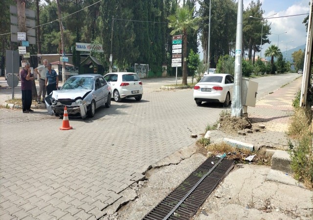 Osmaniyede trafik kazası: 1 yaralı