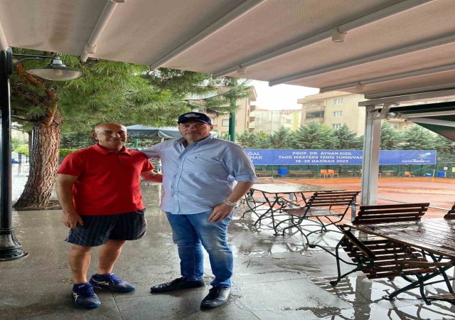 Prof. Dr. Ayhan Kızıl T400 Masters Tenis Turnuvasında 6. yıl heyecanı