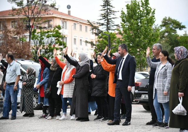 Pursakların genç kampçıları yola çıktı