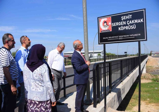 Salihli Belediyesi şehitlerin isimlerini yaşatıyor