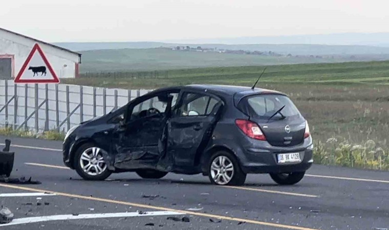 Sarıkamışta trafik kazası: 4 yaralı