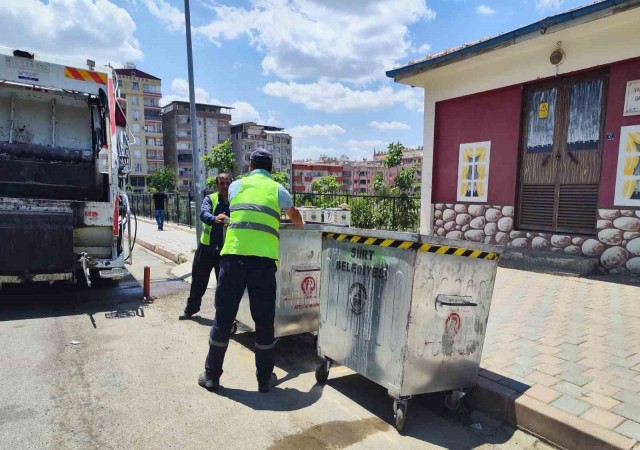 Siirtte temizlik hizmetlerinde çalışmalar yoğunlaştı