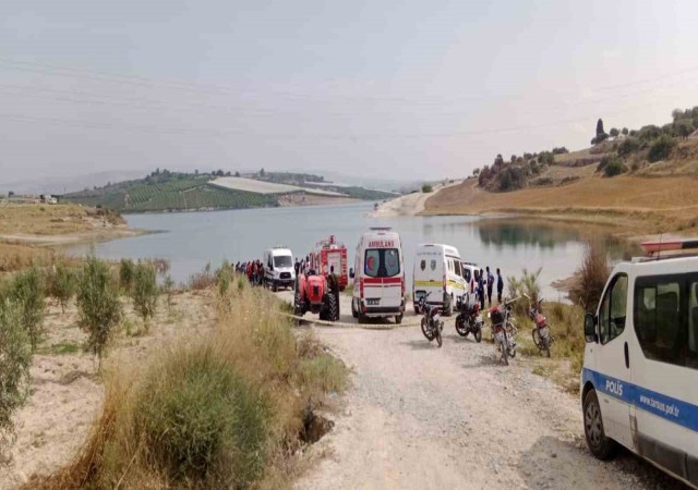 Tarsusta baraj gölünde araç içerisinde bir şahıs ölü bulundu