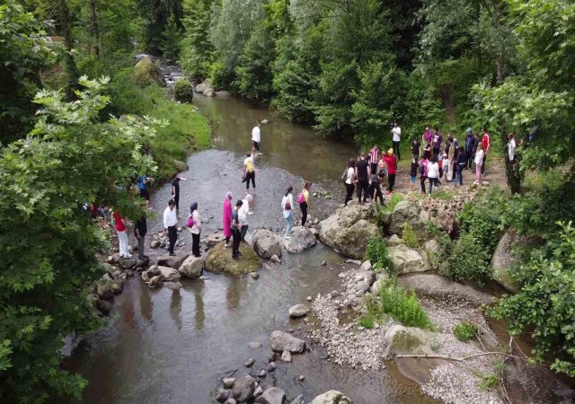 Tekkeköyde tabiattan arkeolojiye uzanan yürüyüş