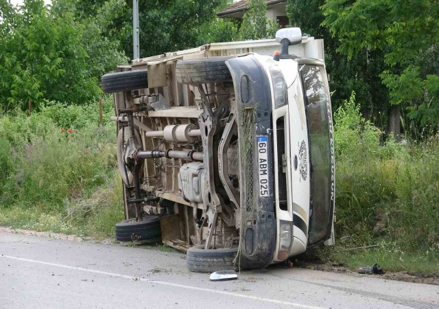 Tokatta trafik kazası: 1 yaralı