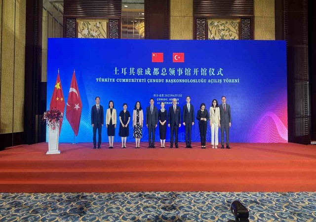 Türkiyenin Chengdu Başkonsolosluğu açıldı