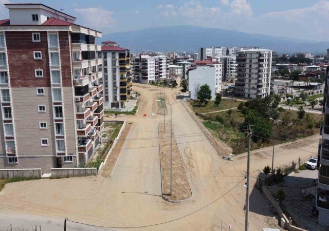 Yeşil Mahallede sokak çalışması devam ediyor