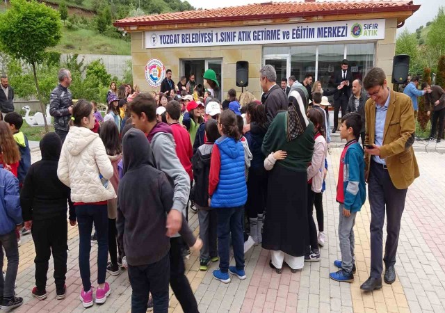 Yozgat Belediyesi 1. Sınıf Atık Getirme ve Eğitim Merkezi açıldı